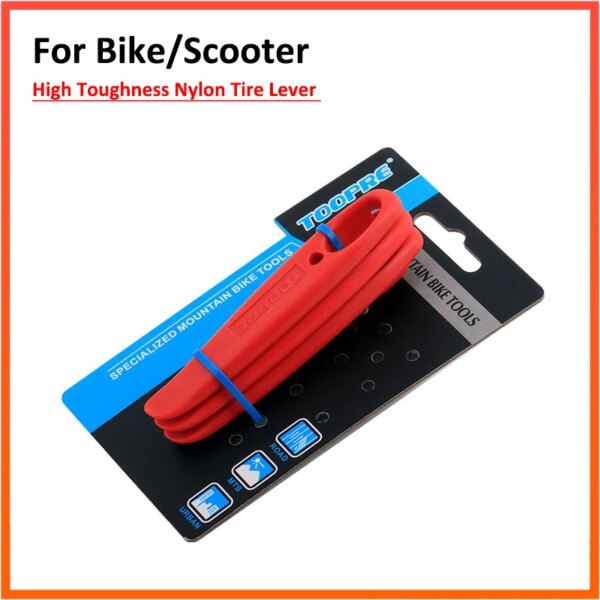 CST palanca de neumático palanca llave de barra para Xiaomi M365 Pro2 MAX G30 Scooter Eléctrico bicicleta rueda reparación neumático Kit de herramientas 3/Uds.