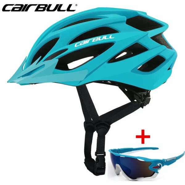 CAIRBULL más nuevo ultraligero ciclismo casco integralmente moldeado bicicleta casco MTB seguridad de conducción en carretera sombrero casco Capacete