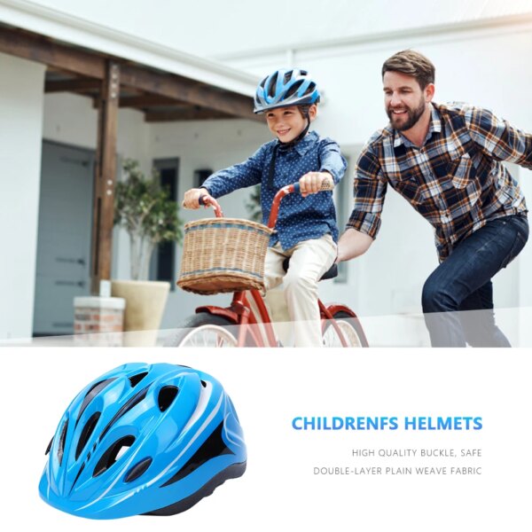 Casco de bicicleta para niños, casco ultraligero seguro para ciclismo, Protector de cabeza transpirable, casco para deportes al aire libre