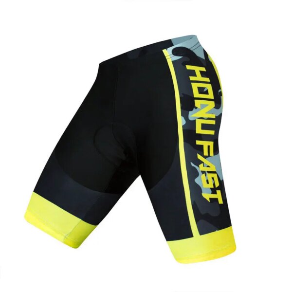 Ropa de ciclismo, pantalones cortos de ciclismo para hombre 19D, pantalones cortos de Gel acolchados antideslizantes para bicicleta de montaña, pantalones cortos transpirables para motorista para hombre