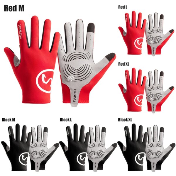 Guantes de ciclismo impermeables con dedos completos para bicicleta de verano MTB Cycl guantes para Spotrs gimnasio Fitness pesca bicicleta entrenamiento GI