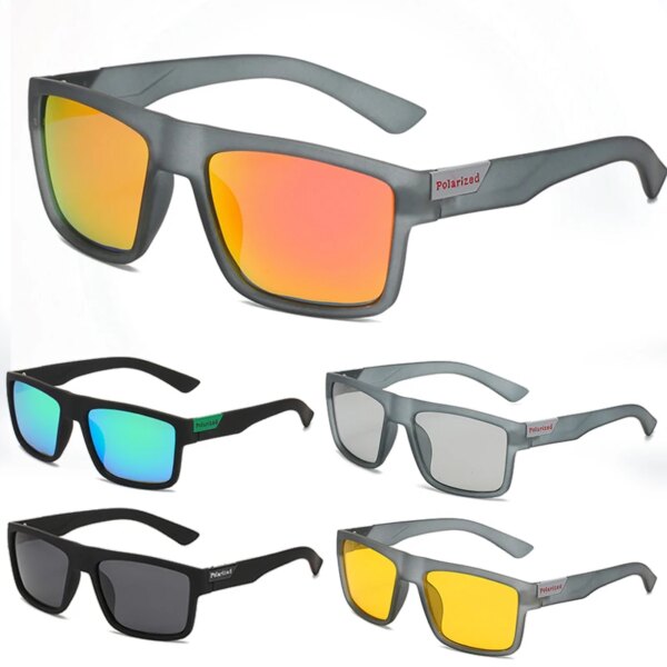 Gafas de sol polarizadas HD para ciclismo, gafas ultraligeras de moda para deportes al aire libre, gafas de sol para bicicleta de montaña y carretera, equipo de ciclismo