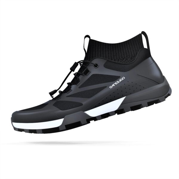 Zapatos de ciclismo para hombres, zapatos de ciclismo de montaña, Mtb, adecuados para ciclismo de montaña, descenso, Enduro, compatibles con todos los 2 pernos