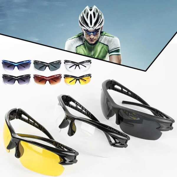 Gafas de sol para ciclismo UV400, conducción al aire libre, gafas de sol deportivas, gafas para bicicletas, gafas deportivas a prueba de explosiones