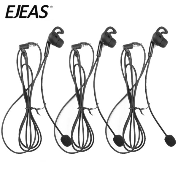 EJEAS HIFI-R árbitro auriculares en la oreja para FBIM V4C V6C juez oído intercomunicador auriculares completo y doble árbitro de fútbol auriculares