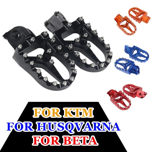 Reposapiés pedales para KTM 690 ENDURO SMC R SX EXC XC 1290 ADV S para BETA RR 2T 4T para HUSQVARNA 701 SM TC FX TE FE 300