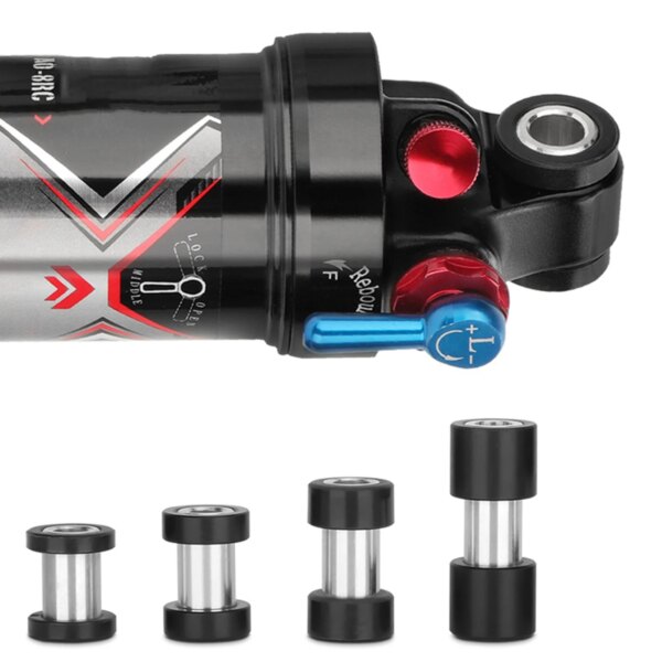 Para EXAFORM DNM MTB bicicleta de montaña amortiguador trasero buje 22/24/26/30mm buje suave Tair suspensión buje piezas de ciclismo