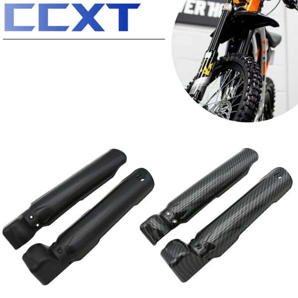 Para sur-ron Light Bee X/S accesorios bicicleta eléctrica Motocross amortiguador protectores de horquilla protección de plástico Dirt Bike Universal