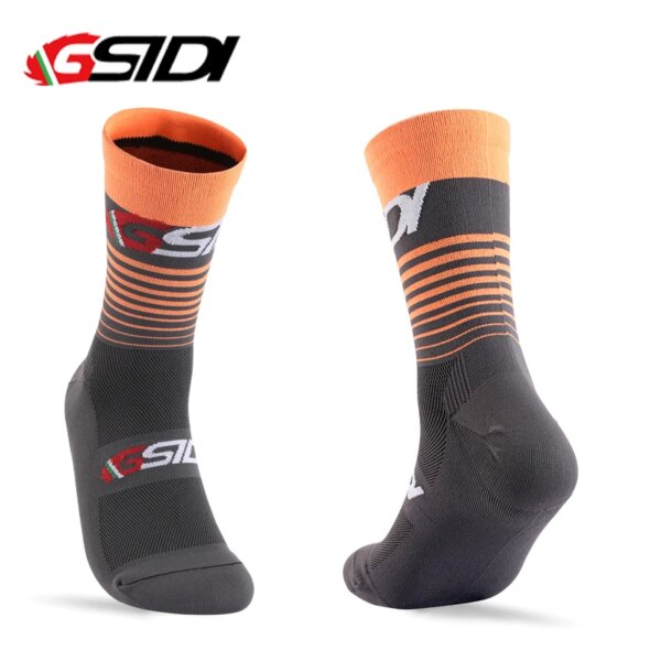 Gsidi-Calcetines de ciclismo para mujer, medias profesionales de compresión para carreras de montaña y deportes de bicicleta al aire libre, novedad de 2022