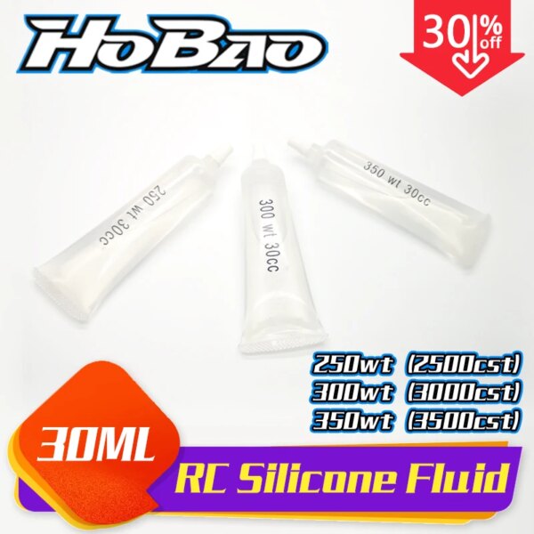 HOBAO/OFNA 30ml 250/300/350wt 2500cst 3000cst 3500cst RC diferencial de silicona amortiguador de fluido aceite de amortiguación pieza de herramienta RC