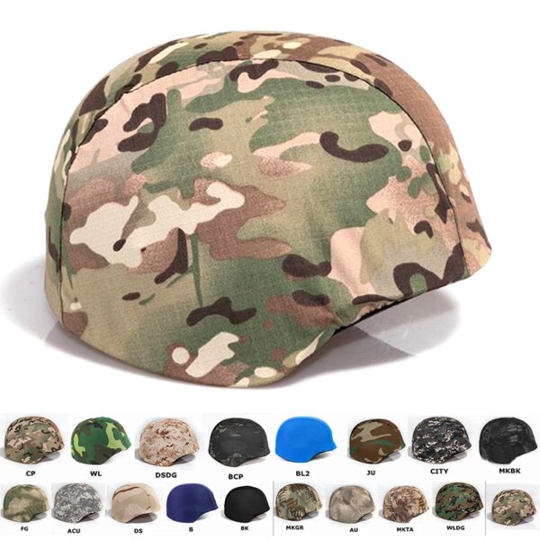 Cubierta de casco para entrenamiento militar al aire libre, caza, combate, camuflaje, cubierta de casco para cascos M88