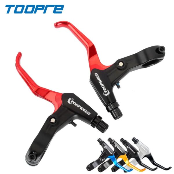Palancas de freno de bicicleta de montaña, mango de freno BMX de aluminio ultraligero de alta calidad, palancas de freno de ciclismo en V/palancas de freno de disco, 2 colores