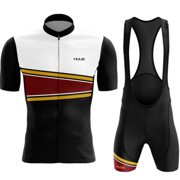 Huub equipo Ciclismo Jersey conjunto 2022 hombre verano Mtb carrera Ciclismo Ropa manga corta Ropa Ciclismo conducción al aire libre uniforme de bicicleta