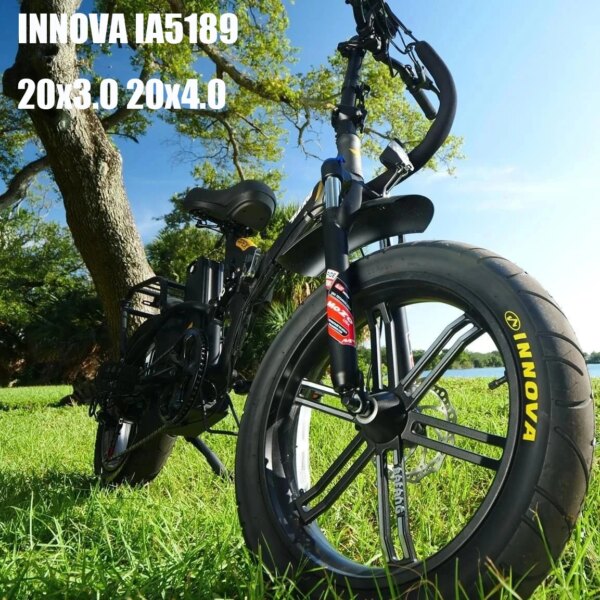 INNOVA 5189 neumático ancho de bicicleta 20x3,0 20x4,0 neumático ancho fuerte todoterreno neumático de bicicleta eléctrica alambre Original neumático de bicicleta de montaña y nieve