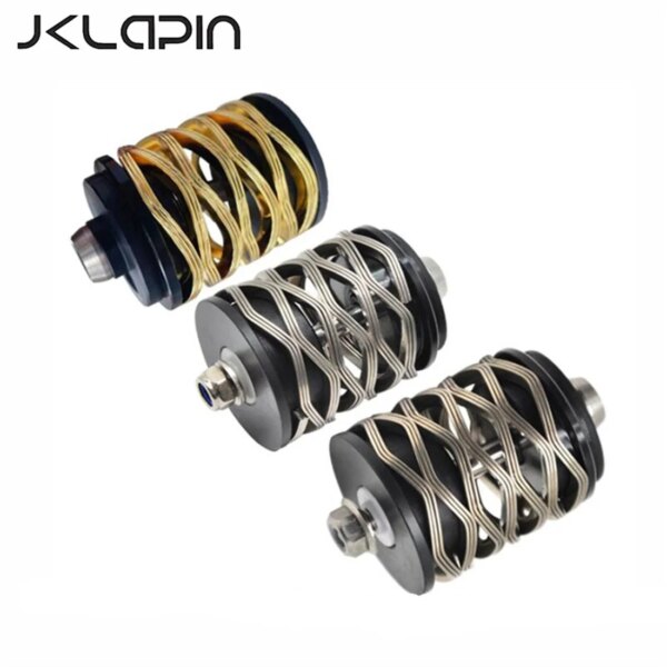 JKLapin Litepro-amortiguador trasero plegable para bicicleta Brompton, suspensión de resorte, amortiguador modificado de Metal para bicicleta