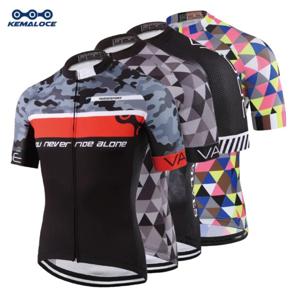 KEMALOCE-Camiseta de ciclismo para hombre, equipo profesional de Tour Crane Race China, camisetas de bicicleta originales, ropa profesional, 2022