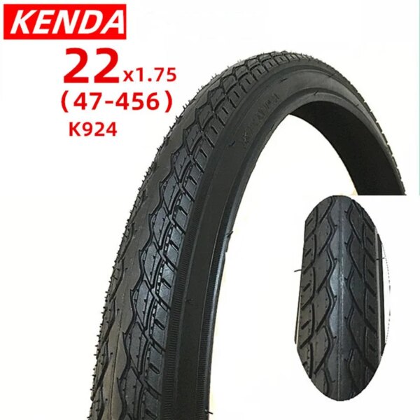 Neumático de bicicleta KENDA 14/16/18/20 pulgadas x 2.125 22*1,75 neumáticos ultraligeros para bicicleta de montaña BMX plegables