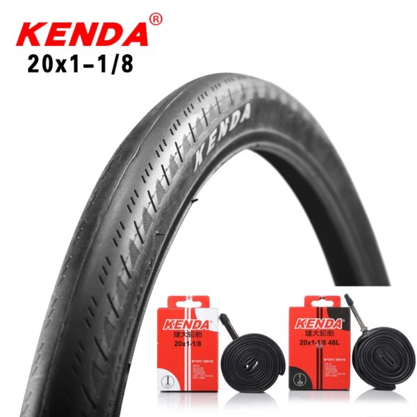 KENDA neumático de bicicleta plegable 20x1-1/8 28-451 60TPI neumáticos de bicicleta de montaña Schrader Presta tube MTB ultraligeros 245g neumáticos de ciclismo