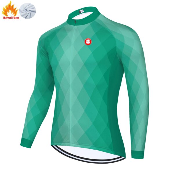 KRAKEN OCTOPUS-maillot de lana para equipo de ciclismo para hombre, camiseta de ciclismo de montaña, camiseta de manga larga para hombre vtt