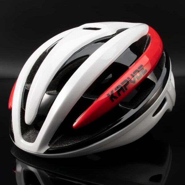 Kapvoe Casco de bicicleta ultraligero hombres mujeres al aire libre carretera transpirable MTB Ciclismo Casco de seguridad carreras Aero Casco Ciclismo