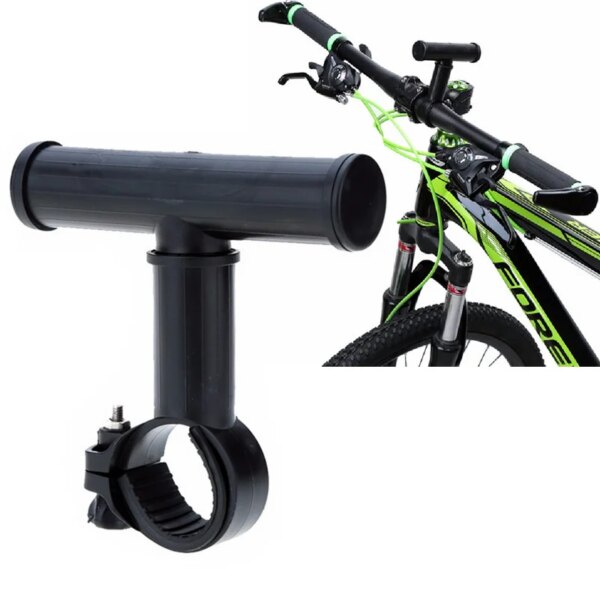 Piezas ligeras para ciclismo, extensor de manillar de bicicleta, soporte extensor de extensión en forma de T para bicicleta de montaña y carretera, accesorios para bicicletas