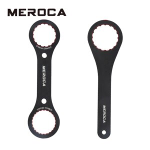 MEROCA llave de soporte inferior de bicicleta 44mm 46mm 49mm 16/24 muesca para IXF BB51 BB52 DUB herramienta de reparación de instalación de bicicleta