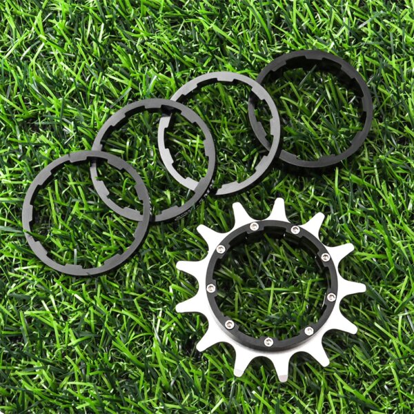 MTB bicicleta Cassette rueda libre marcha única Metal volante de bicicleta de montaña piñón conversión accesorios de ciclismo