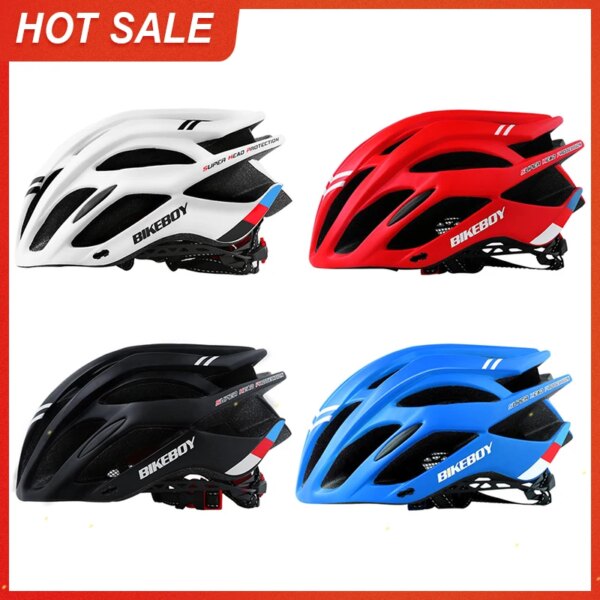 Casco de bicicleta MTB para hombres y mujeres, casco deportivo para ciclismo, ajustable, para bicicleta de montaña y carretera, almohadilla suave, protección para la cabeza, sombrero de seguridad