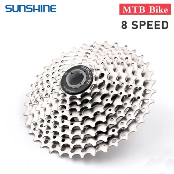 Cassette MTB K7 de 8 velocidades, 8v, rueda libre para bicicleta de montaña 11-23/25/28/30/32/36T/40T/42T/46T para M410 M360 M310