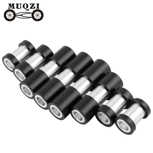 MUQZI bicicleta 22 24 26 32 42 44 50 54 56mm buje de choque trasero MTB suspensión trasera amortiguador DU buje