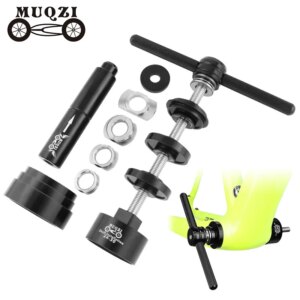 MUQZI-Kit de herramientas para bicicleta, herramienta de instalación y extracción de soporte inferior, extractor de rodamientos de soporte inferior de bicicleta para BB86/BB30/BB91/BB92/PF30