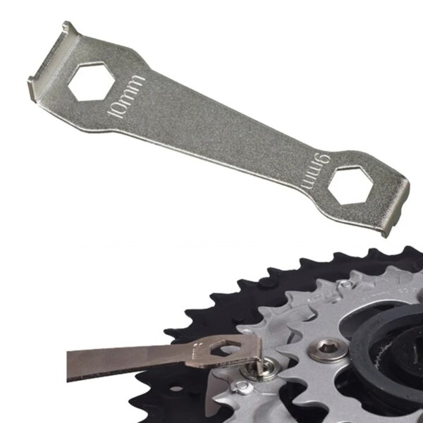 MUQZI-llave de tornillo para plato de bicicleta de montaña, placa de rueda dentada, llave de pernos, herramienta de instalación y extracción de reparación de ciclismo