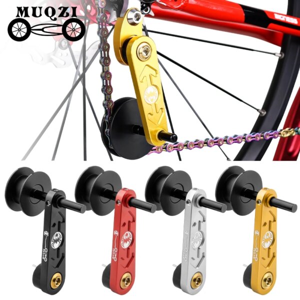 MUQZI-tensor de cadena de una sola velocidad, estabilizador de cadena de bicicleta de montaña y carretera, guía de cadena de cambio trasero de 1 velocidad