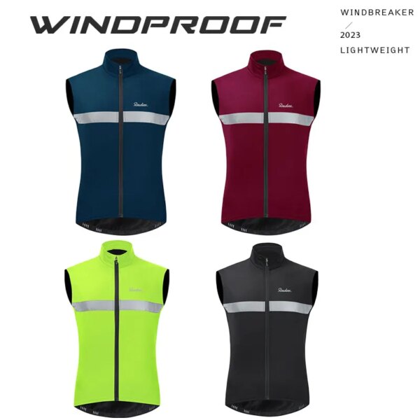 Chaleco de Ciclismo para hombre, novedad de 2023, chaleco de Ciclismo sin mangas para bicicleta de montaña y carretera, Jersey de Ciclismo a prueba de viento, chaleco de viento