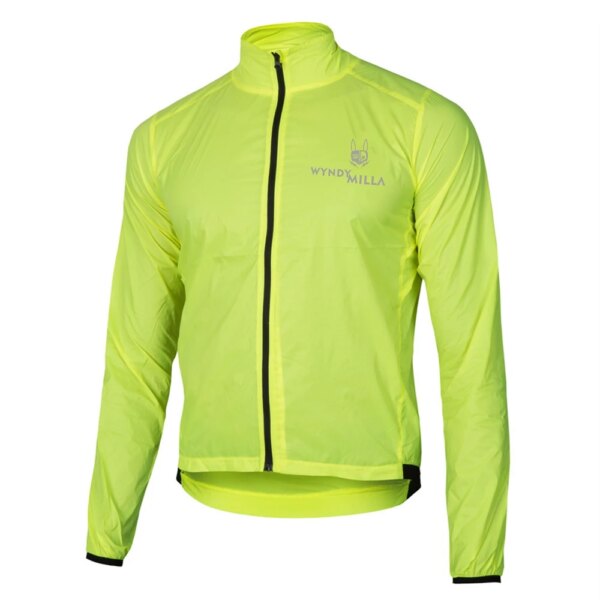 Cortavientos para ciclismo para hombre, chaqueta ligera de manga larga para mantener seco a prueba de viento, abrigo para ciclismo, impermeable para equipo profesional de bicicleta de montaña