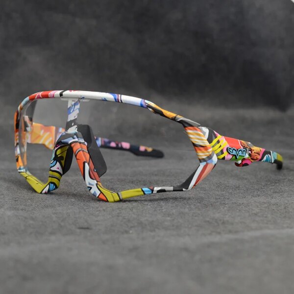 Gafas fotocromáticas Uv400 para bicicleta de carretera para hombre y mujer, gafas de carreras para ciclismo, gafas de sol para deportes al aire libre, gafas para correr y montar