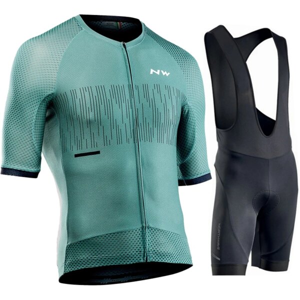 Traje de ciclismo para hombre, conjunto de Jersey, ropa de verano para hombre Northwave, traje deportivo para bicicleta de montaña, uniforme masculino, pantalones cortos profesionales, 2023