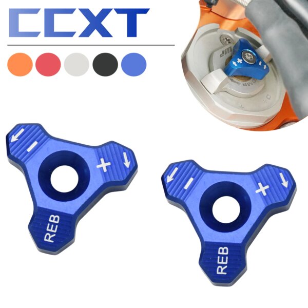 Perno ajustador de perilla de amortiguador de impacto frontal para motocicleta, 48mm, para KTM EXC EXCF XC XCF XCW SX SXF para Husqvarna FC TC FE TE 1998-2019