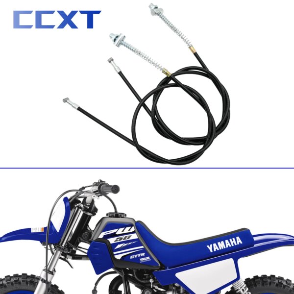 Cable de freno delantero y trasero para motocicleta, Cable de freno de tambor para Yamaha PW50 PW 50 PY50 PY 50 1981-2009, bicicleta de tierra Universal para niños