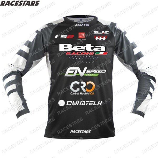 Motocicletas 2024 camiseta de motocrós Enduro Racing Moto descenso montaña manga larga ciclismo Jersey ATV Maillot Hombre MX