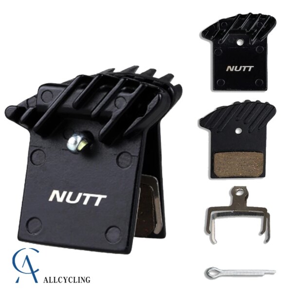 NUTT-pastilla de freno de disco hidráulico para bicicleta, resina Semi metálica, disipación de calor, freno de patinete para freno de aceite NUTT Avid BD1 BD3 E9