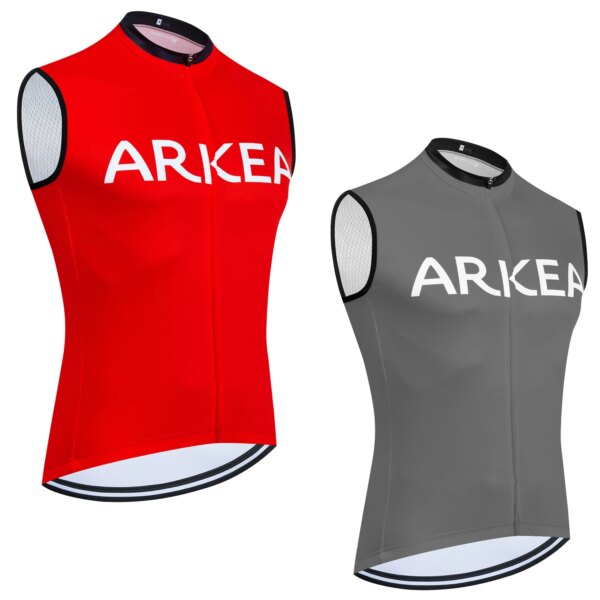 Nuevo 2024 ARKEA Ciclismo Jersey verano hombres bicicleta de carretera chaleco Ropa Ciclismo equipo Pro montar bicicleta Maillot camiseta