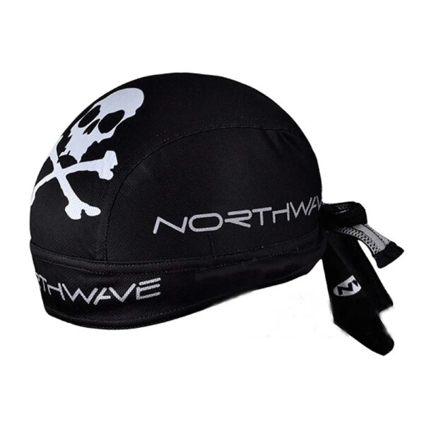 Nuevo negro ciclismo bicicleta deportes al aire libre sombrero de pirata gorra deportiva diadema Bandana hombres pañuelo para la cabeza cubiertas de cabeza de secado rápido