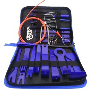 Nueva herramienta de eliminación de molduras de plástico para coche, juego de eliminación de molduras automáticas, Kit de desmontaje Interior de coche, extractor de Clips, herramientas de Panel Diy