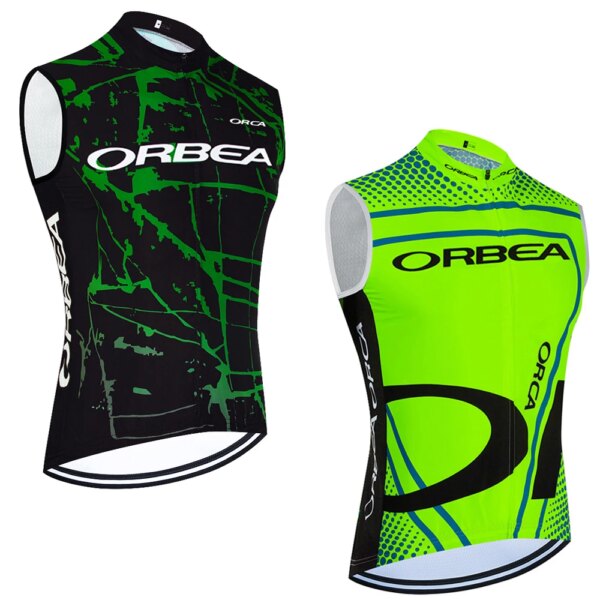 Nuevo ORBEA ORCA Ciclismo Jersey verano hombres bicicleta de carretera chaleco cortavientos Ropa Ciclismo Pro montar sin mangas bicicleta Maillot camiseta