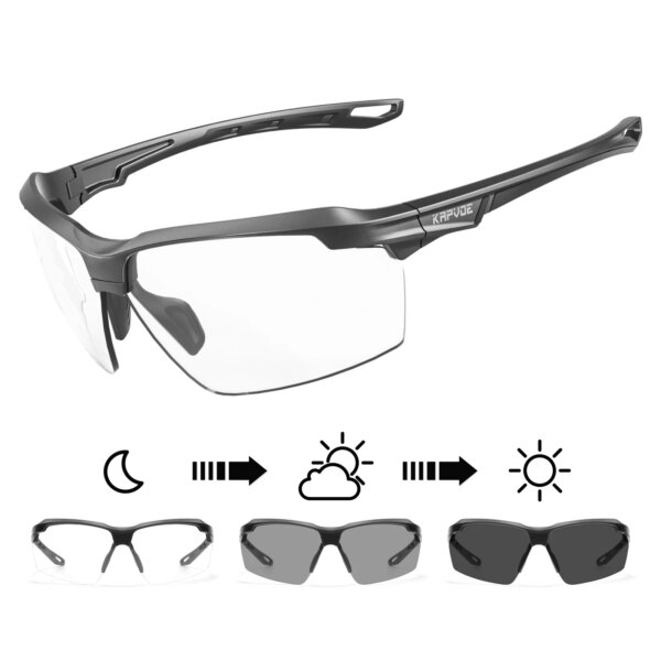 Nuevas gafas polarizadas para ciclismo, gafas fotocromáticas para deportes de bicicleta para hombre, gafas para bicicleta de carretera MTB para mujer, gafas para ciclismo