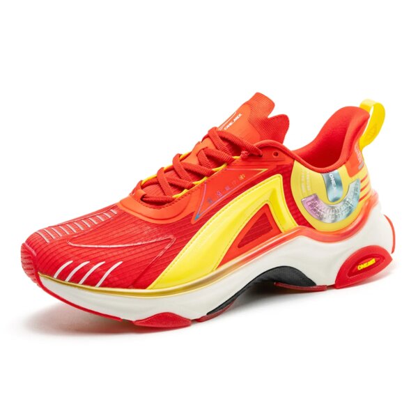 ONEMIX 2023 zapatillas de deporte con cojín rojo, zapatillas de correr para hombre, transpirables, resistentes al desgaste, para caminar, entrenar, Fitness, correr, zapatos para mujer