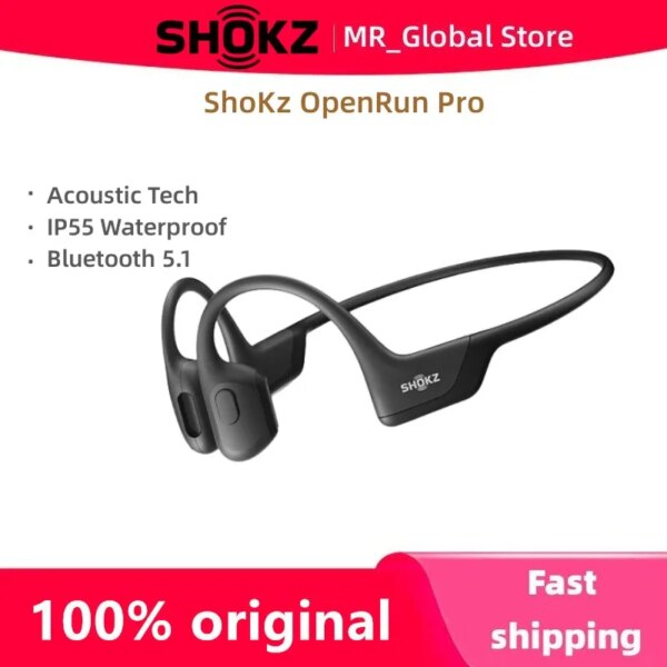 Original SHOKZ S810 auriculares de conducción ósea Openrun Pro inalámbricos Bluetooth5.1 auriculares impermeables deportivos para correr