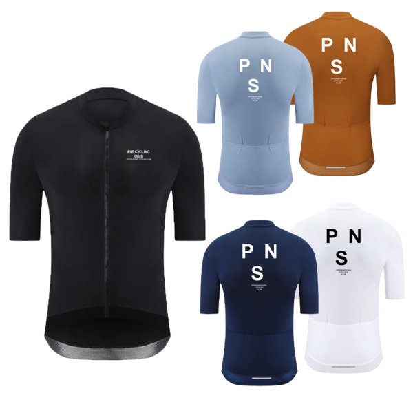 PNS hombres Ciclismo Jersey MTB bicicleta de carretera Ciclismo ropa de manga corta de alta calidad Ciclismo camisetas Maillot Ciclismo ropa de bicicleta