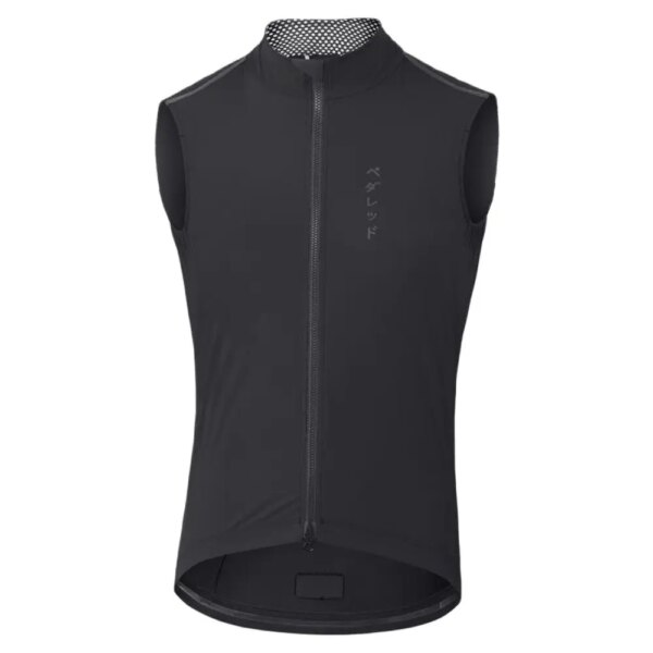 Chaleco de ciclismo ligero a prueba de viento para hombre o mujer, chaleco cortavientos para ciclismo de montaña, color negro, de alta calidad, para otoño